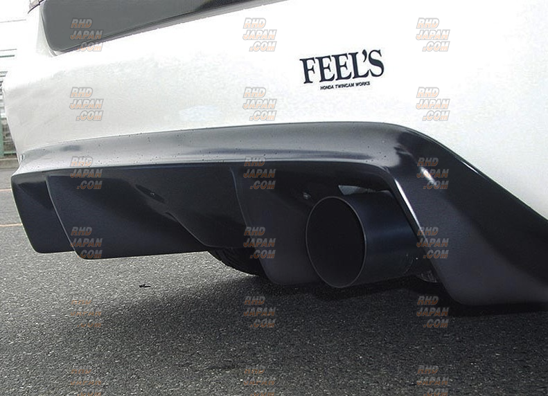 Feel's - Honda Twincam Rear Under Diffuser For Single Exhaust